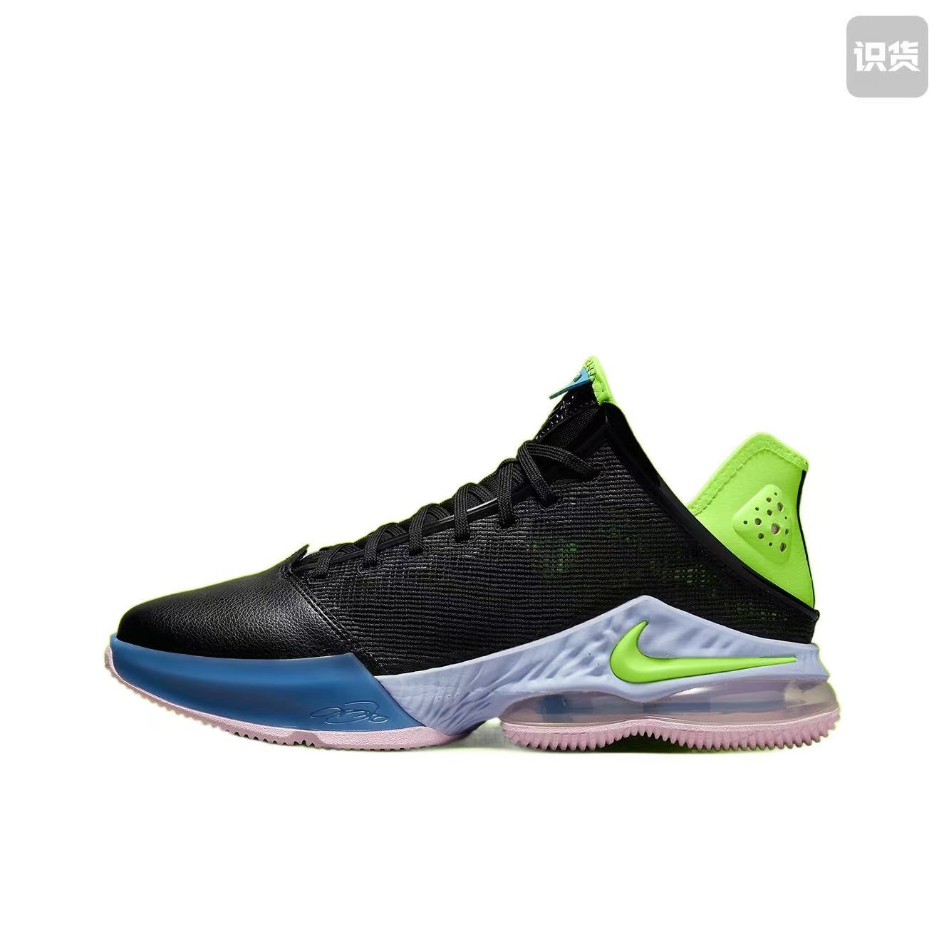 Nike DO9828-001詹姆斯19低帮 篮球鞋 男女同款 黑绿河南LL仓