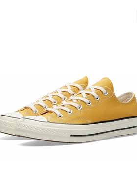 Converse/匡威 1970s 帆布鞋 162063C 低帮黄色 江苏AC仓
