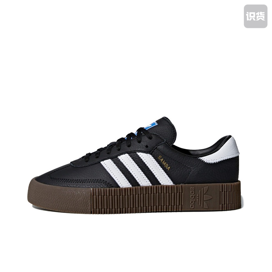 adidas originals Sambarose Black 复古休闲板鞋B28156广东LS仓