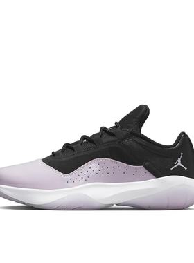 Air Jordan11 DV2629-051潮流低帮篮球鞋女款紫黑色河南LL仓