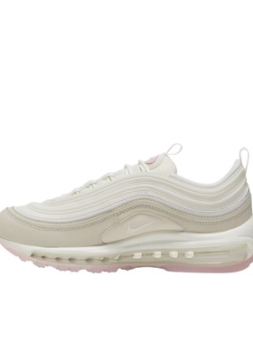 Nike Air Max 97 CT1904-100防滑低帮休闲跑步鞋女米粉白河南LL仓