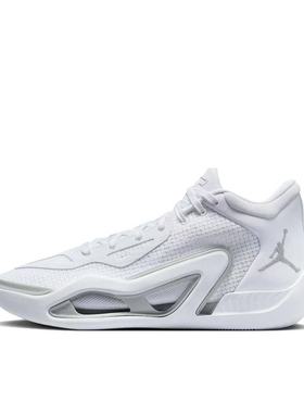 Jordan Tatum 1 FQ1304-100防滑中帮篮球鞋男女同款白色河南LL仓