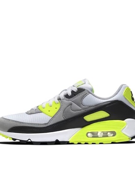 Nike Air Max 90 cd0881-103运动舒适低帮气垫跑鞋白黄河南LL仓