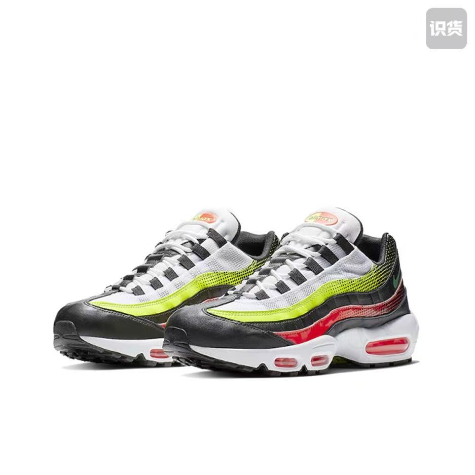 Nike AirMax95 AJ2018-004舒适减震低帮休闲跑步鞋男黑绿河南LL仓