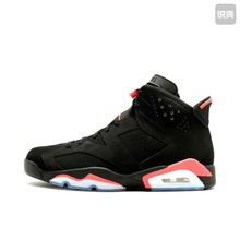 Air Jordan6 384664-023麂皮高帮篮球鞋男款黑红河南LL仓