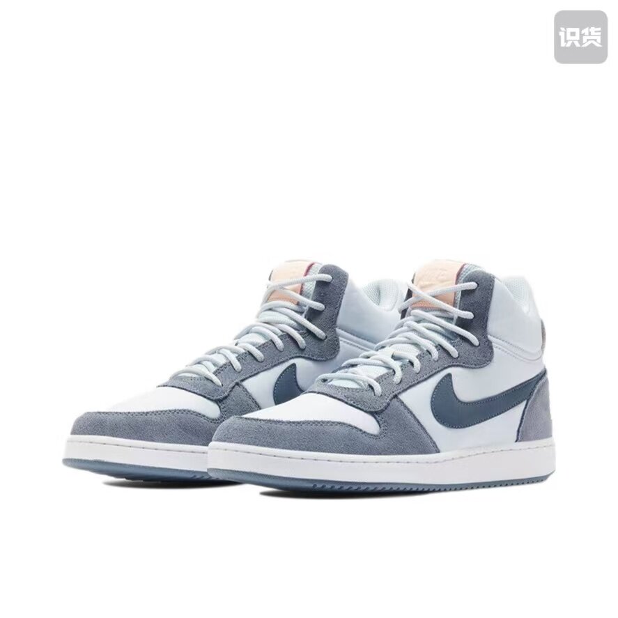 Nike Court 844907-005复古百搭 中帮 板鞋 女款 灰蓝粉温州JYH仓