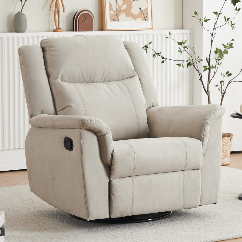 头等沙发舱太空单人高级防水科技布客厅懒人可躺可睡多功能摇转椅