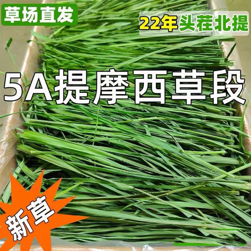 烘干北提摩西干草段 龙猫荷兰猪仓鼠兔子食用草料粮食草 提莫西