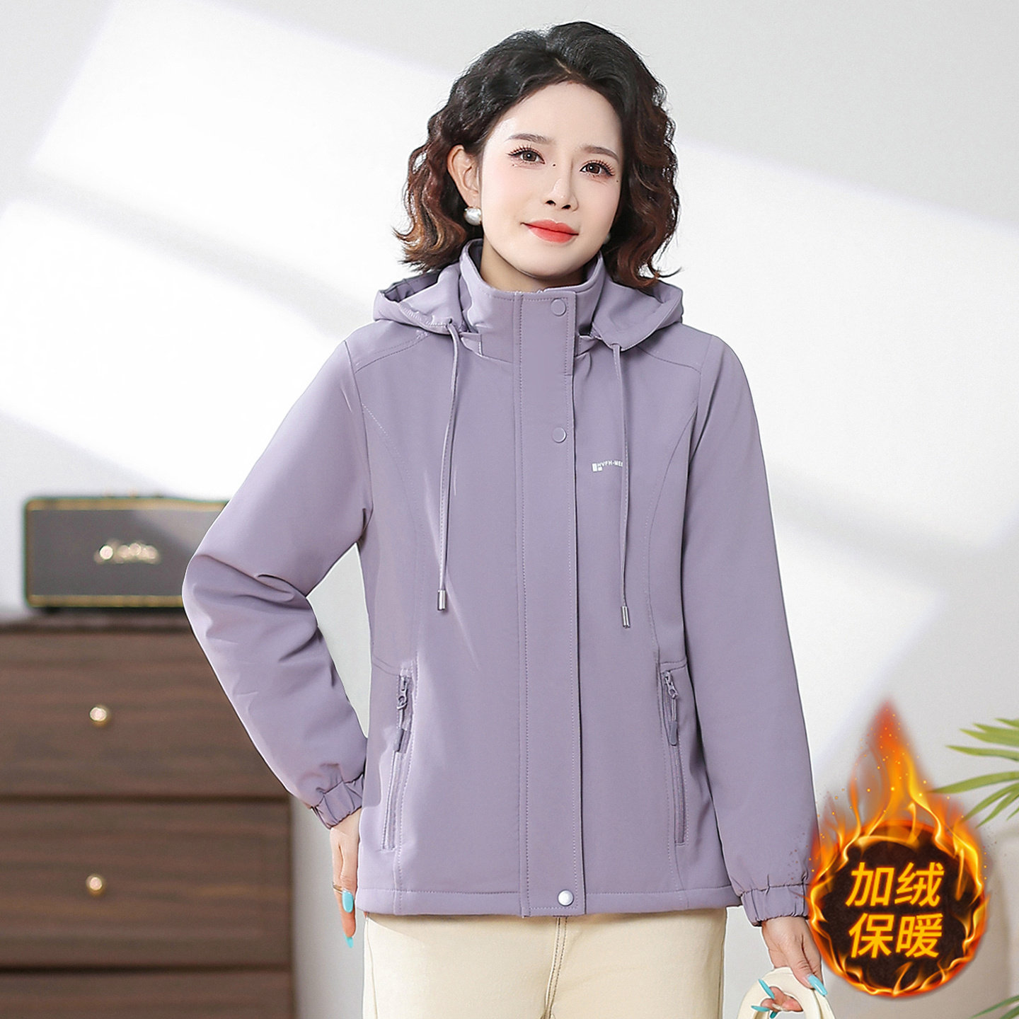 2026新款中老年女装减龄洋气风衣