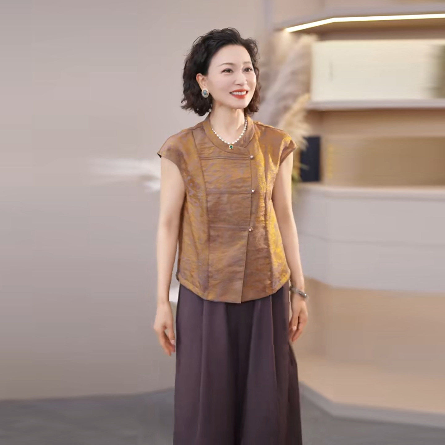 母亲节年轻妈妈夏装气质时尚套装
