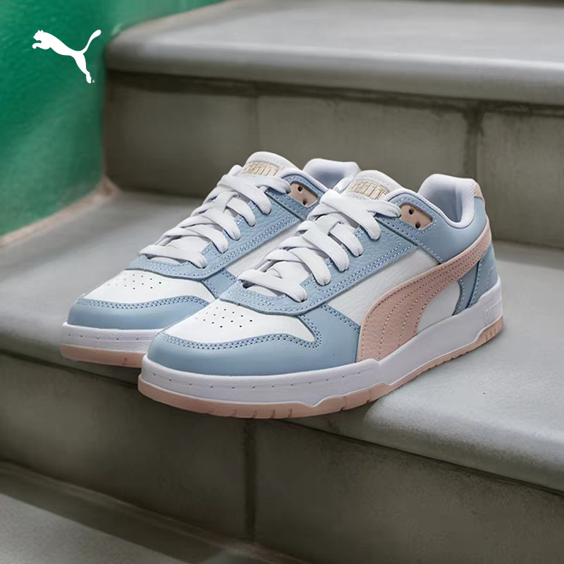 熊猫配色透气小白鞋男女PUMA彪马低帮休闲板鞋RBD 386373