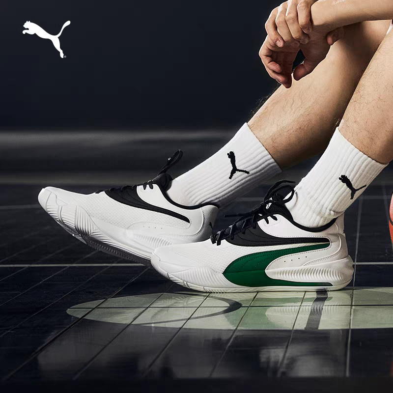 王岚嵚同款缓震防滑实战低帮篮球鞋男子PUMA彪马TRIPLE376640