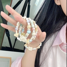 景德镇陶瓷手链夏季女高级感饼干猫咪系列小众百搭设计高级感手串
