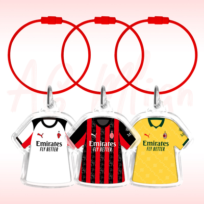 AC米兰马尔蒂尼卡卡球衣挂件