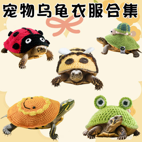 针织乌龟衣服保暖装饰