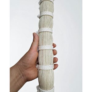 工艺品用天然白马鬃毛无化学添加滑顺溜可做道具辅料花边蕾丝