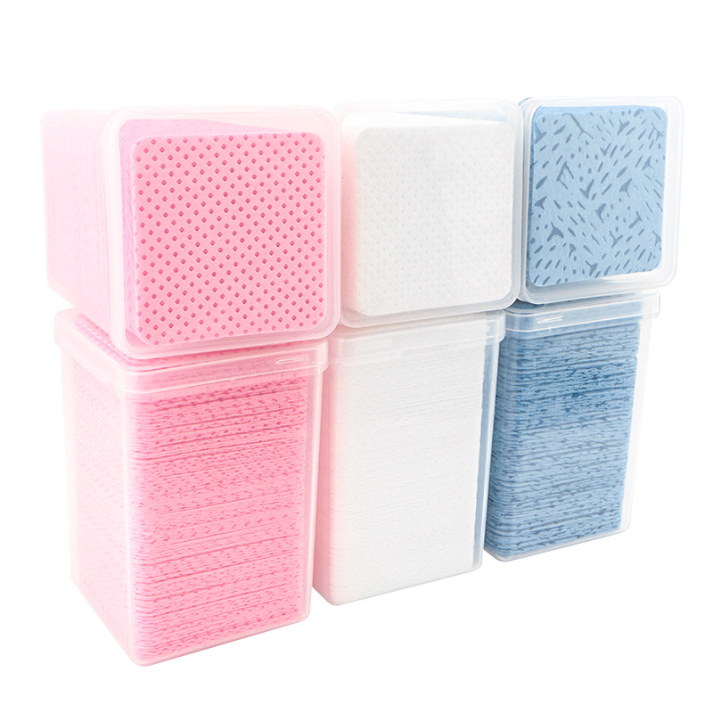200pcs Wipes Paper Cotton Eyelash Glue Remover Wipe Mouth Of