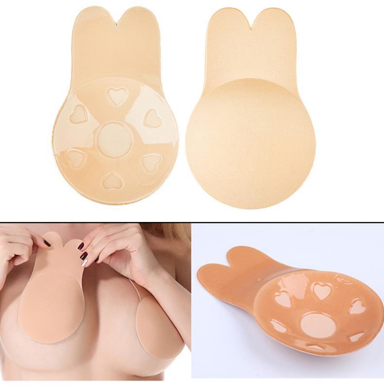 Silicone Push Up Strapless Invisible Breast Lifting Bra Bust