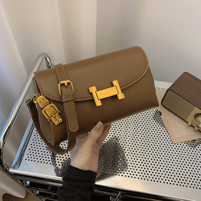 高级质感小包包女2025韩版新款简约百搭小方包复古洋气通勤斜挎包