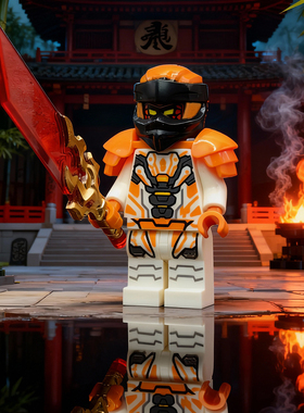 18季幻影忍者机甲大地寇龙之崛起国产积木人仔双面印刷寇合集套餐