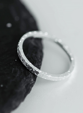 三个故事足银9999繁星碎冰戒指