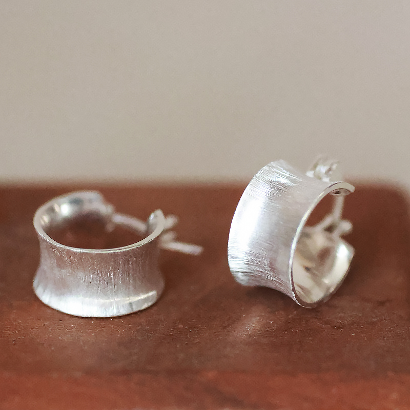 国潮纯银925女款耳环秋冬新款