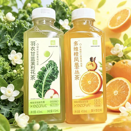 奈雪的茶果蔬果汁茶饮料450ml