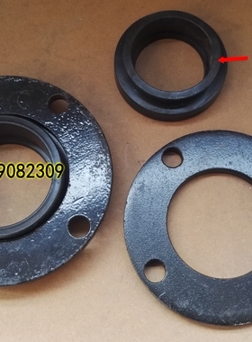 PE活套法兰片，承插焊法兰，铁法兰+PE法兰根DN100，热熔法兰片