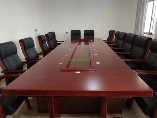 昆明会议桌长桌培训桌大班台长桌子工作台会客洽谈简约现代职员桌