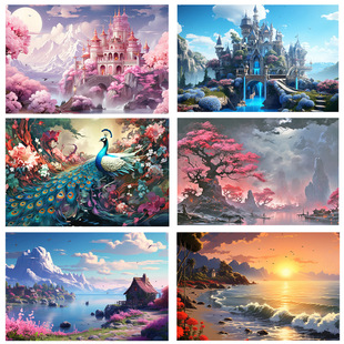 拼图1000片成年人难度压大型木质拼图儿童益智力玩具定制