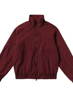 ACE浮生出品复古盐缩尼龙速干户外运动夹克防水透汽咔叽安哥拉红