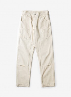 A.C.E.浮生出品 重磅复古井下裤做业裤工装裤矿工裤巴黎扣白牛FW