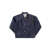 ACE.浮生出品1944大战type1强捻原色赤耳丹宁牛仔衣夹克咔叽养牛