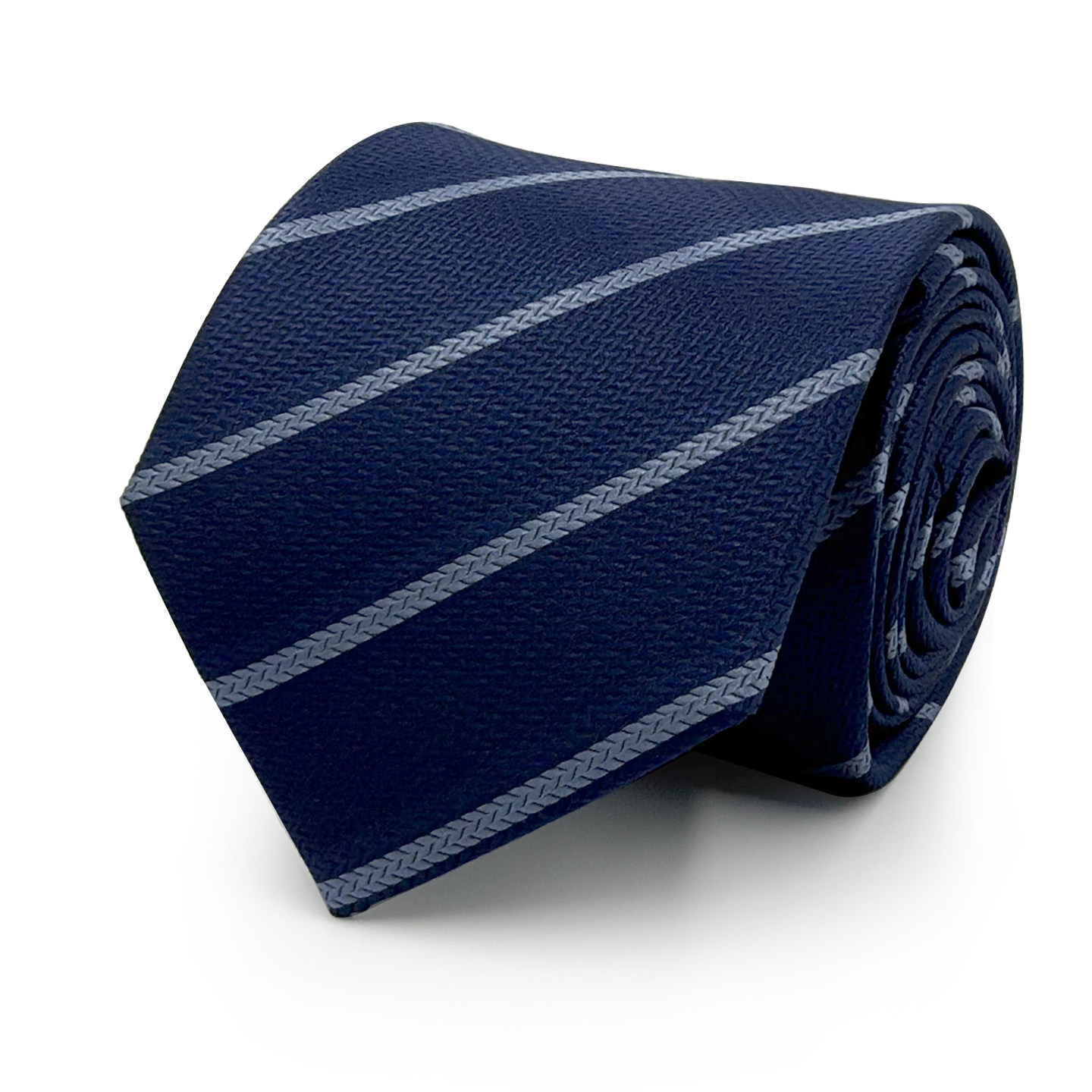 [1200针]领带男休闲商务正装上班公务员蓝色条纹高级感手打款8cm,服饰配件/皮带/帽子/围巾,领带,淘宝优惠券,粉丝福利购,淘宝优惠卷