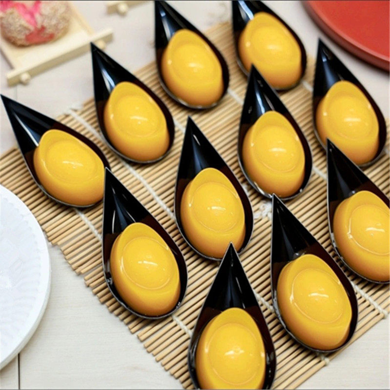 蛋糕茶歇甜品台架子 托盘 酱油碟一次性塑料迷你味碟蘸料碟调料碟