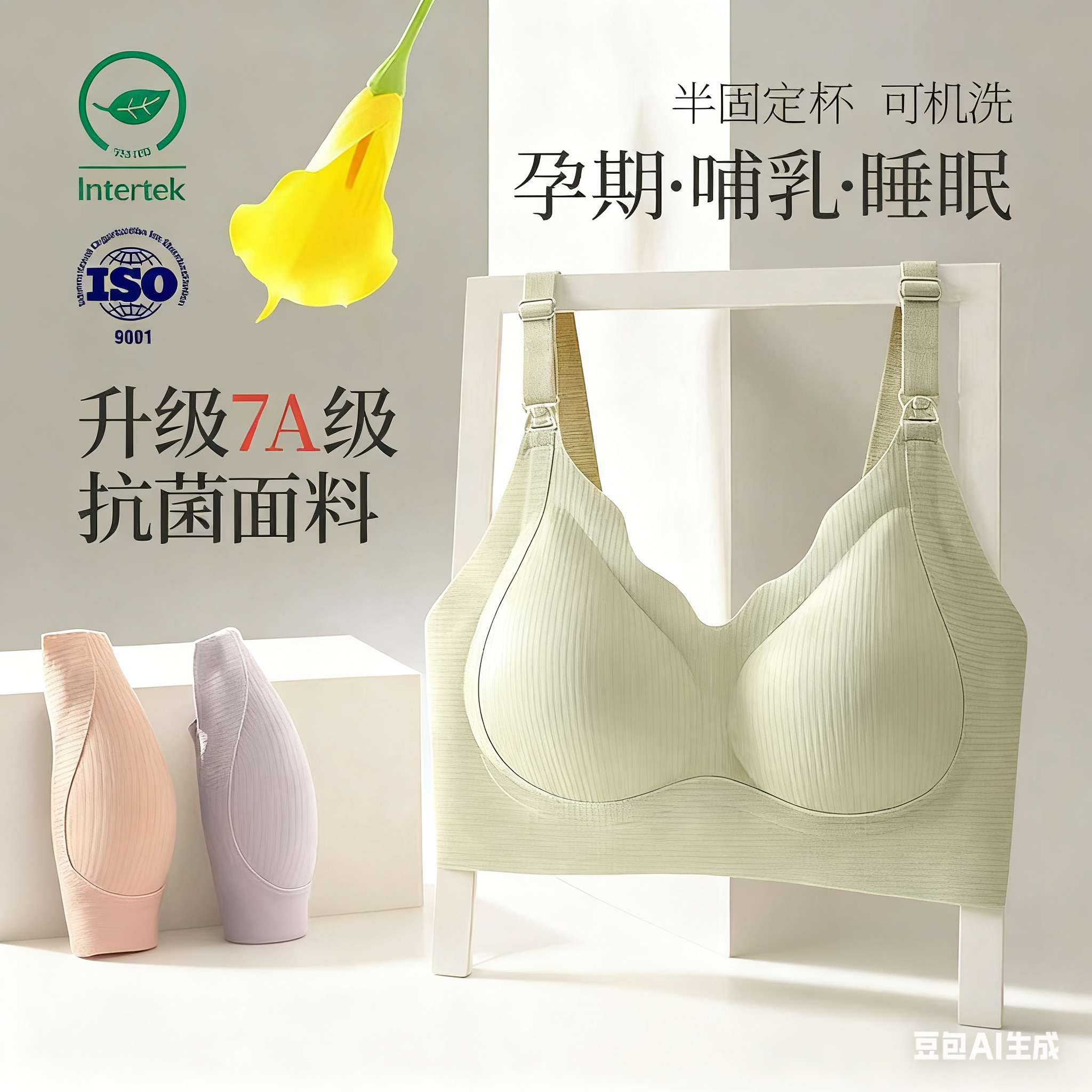 【7a级】孕妇哺乳内衣抗菌收拢上开扣托胸哺乳文胸固定杯可机洗,孕妇装/孕产妇用品/营养,哺乳文胸,淘宝优惠券,粉丝福利购,淘宝优惠卷