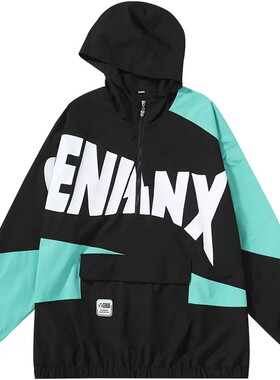 GENANX闪电潮牌套头冲锋衣