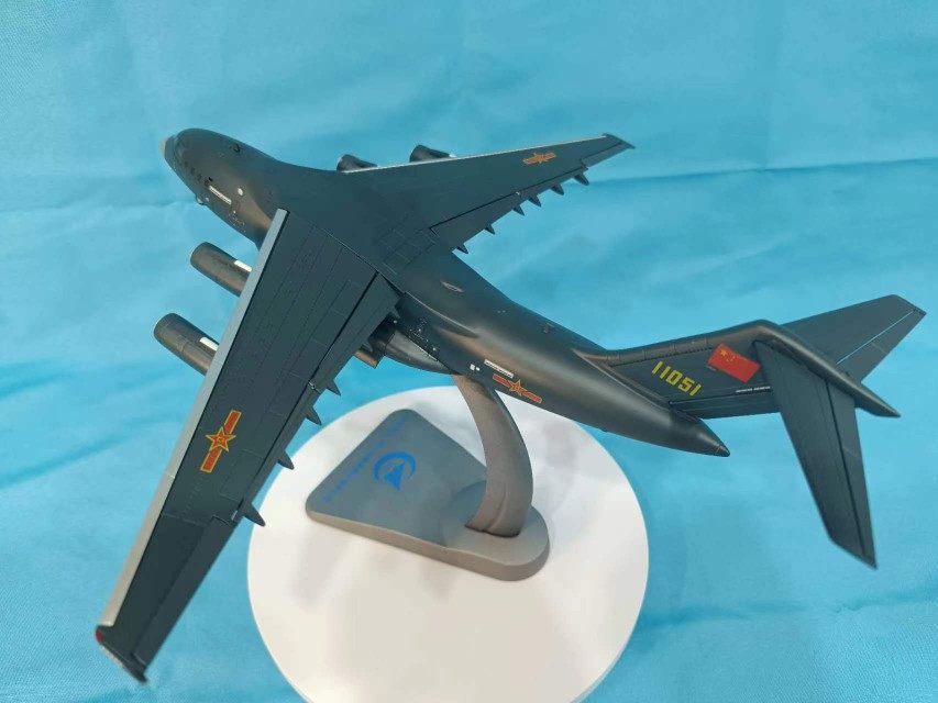 运20飞机模型鲲鹏金属仿真运输机玩具礼品国产西安飞机摆件送礼YY