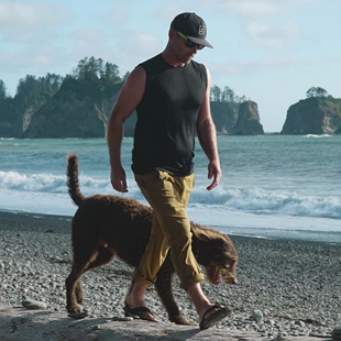 上衣H08 外穿户外跑步健身无袖 美利奴羊毛速干衣男士 运动背心夏季