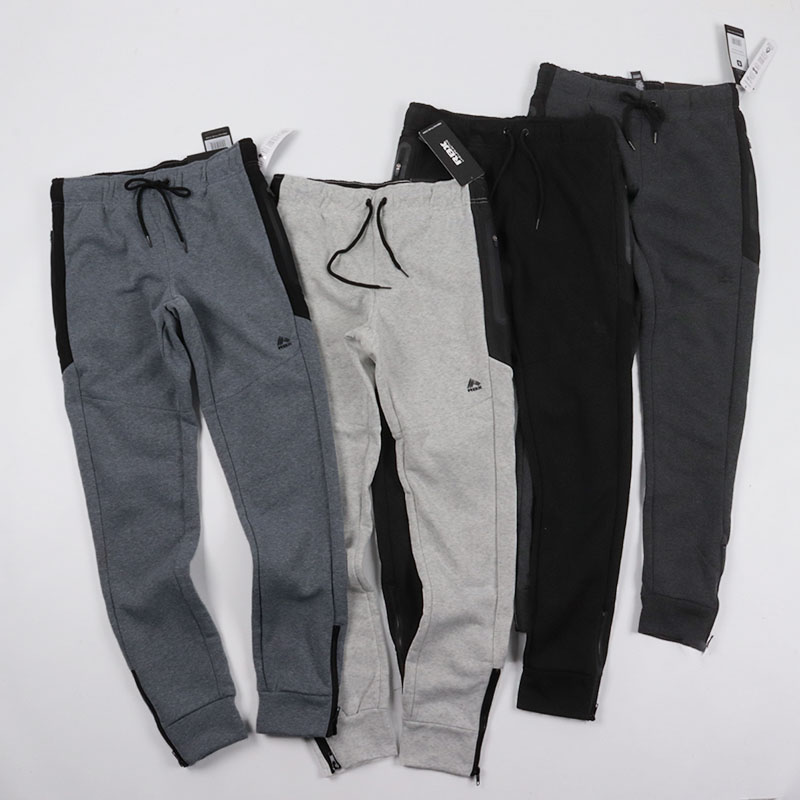 运动牛货！秋冬款双防水拉链口袋长裤加绒保暖卫裤宽松休闲大码男