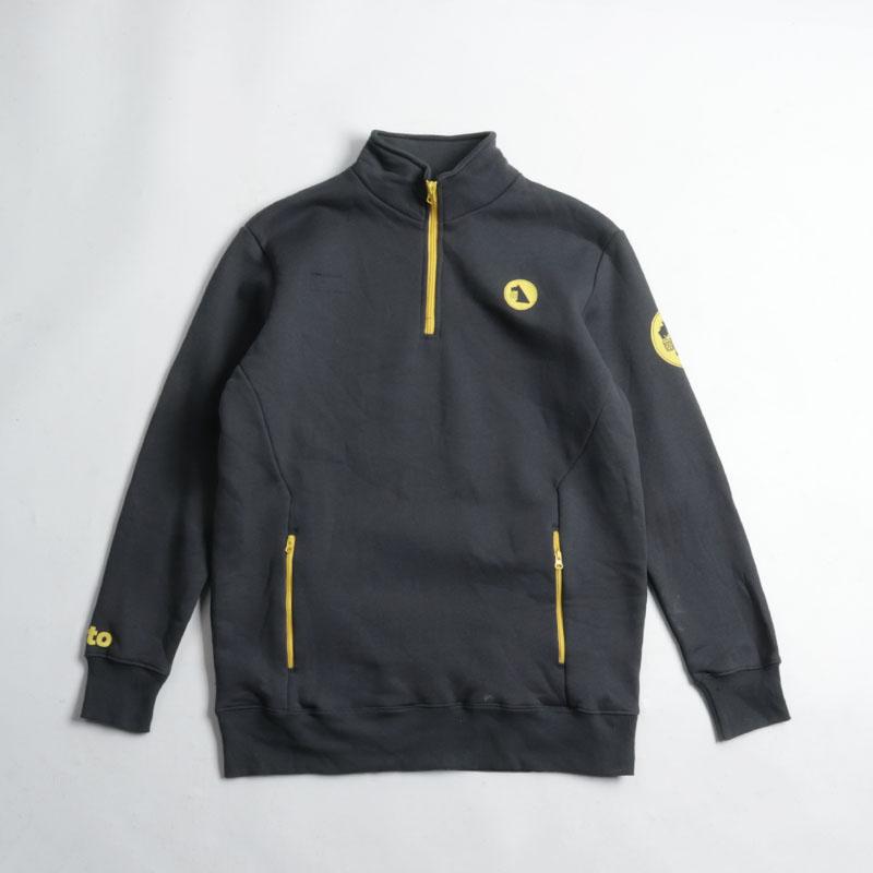 捡个漏秋冬款半拉链立领卫衣