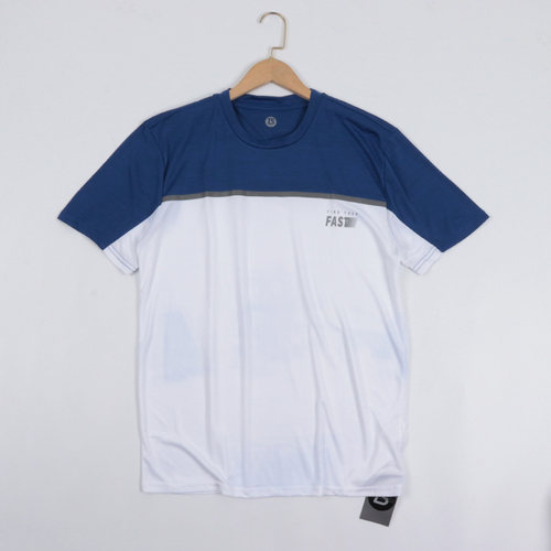 短袖运动风青年反光T恤弹力丝滑