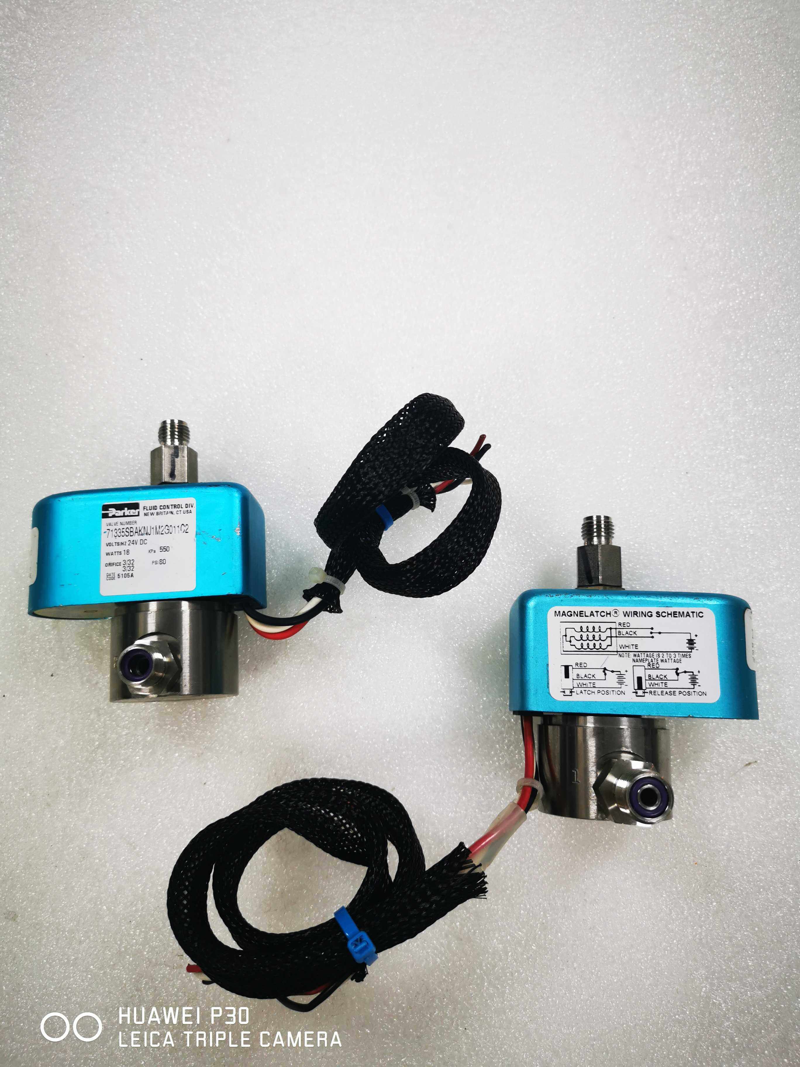 美国parker双线圈高压电磁阀,71335sbaknj1m2g011c2,包好包邮!