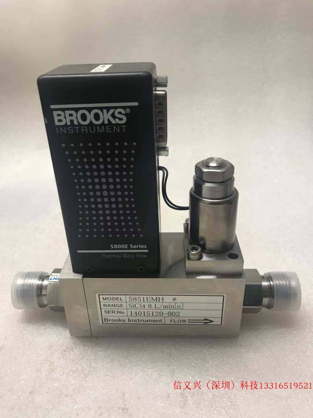 brooks instrument 5851emh sicl4 8l/min