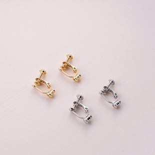 萬(wàn)能耳夾轉(zhuǎn)換器耳釘耳環(huán)改無(wú)耳洞耳飾女神器無(wú)痛隱形螺旋變耳夾