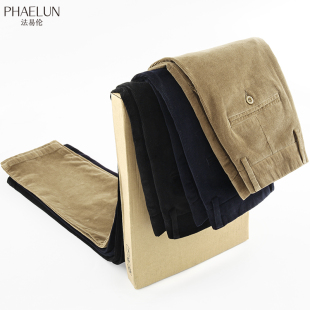 灯芯绒男裤秋冬条绒裤子直筒宽松长裤子男冬季加厚冬裤男士休闲裤