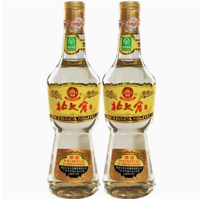 东北特产经典北大仓部优酒 50度酱香型白酒440ml瓶装纯粮