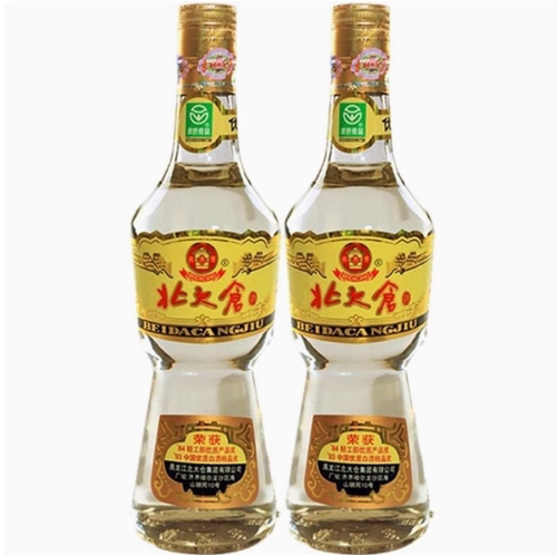 东北特产经典北大仓部优酒 50度酱香型白酒440ml瓶装纯粮