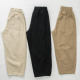 男春夏纯色休闲垂感萝卜裤 长裤 CityBoy日系工装 日系廓形浅色