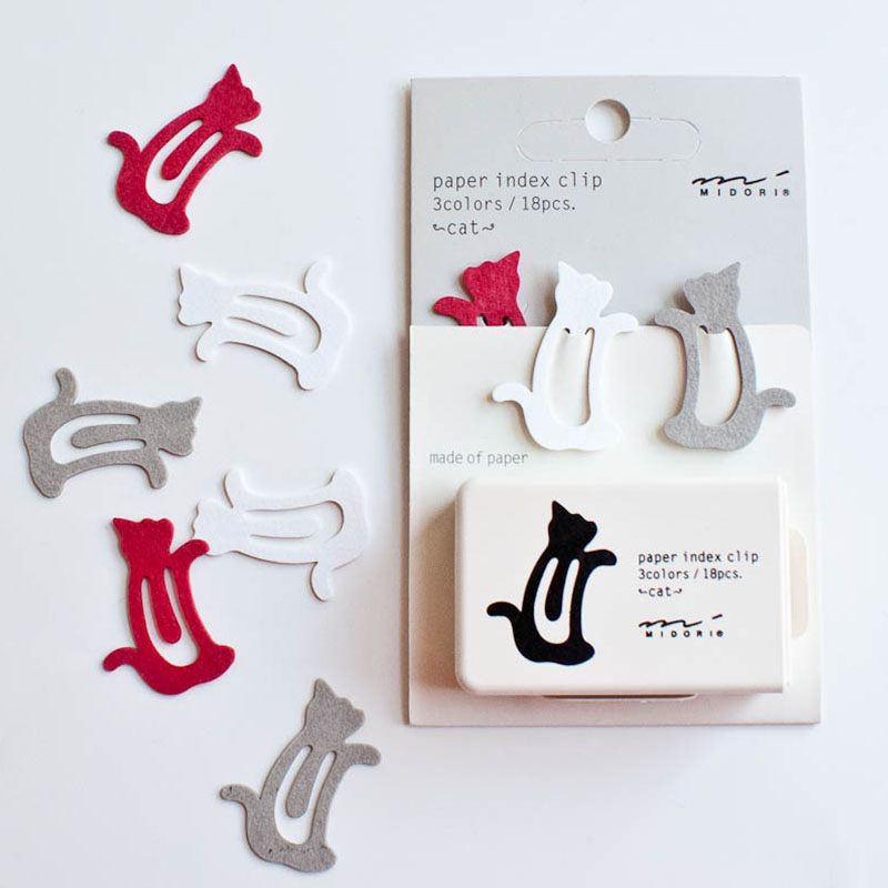 midori办公学习文具18动物纸质